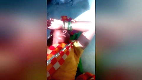 Indian brunette solo video with hot and nude action