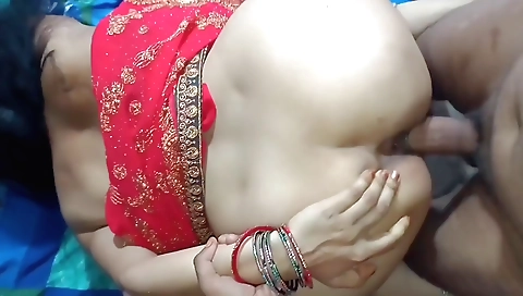 Hot indian milf wife gets her pussy penetrated and licked