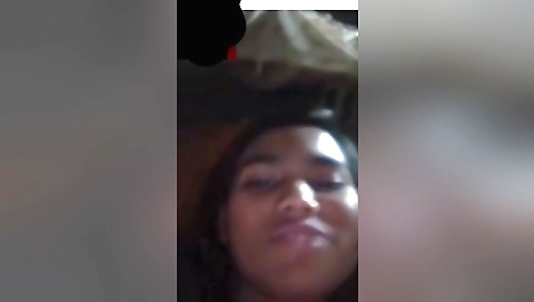 Indian brunette shows her hairy pussy in amateur vid