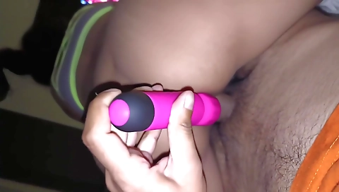 Hairy Indian teen 18+ is on the verge of giving a blowjob