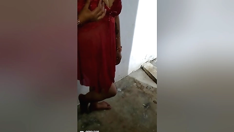 Female in indian outfit and braze with big boobs 18+ amateur