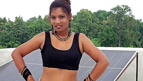 Hindi sex partner is getting pounded by a brunette
