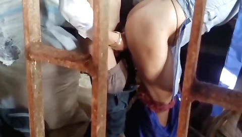 A girl was having sex but had an accident in the village