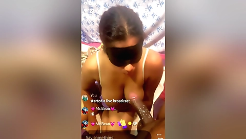 Indian girl with big tits is getting fucked in a tango