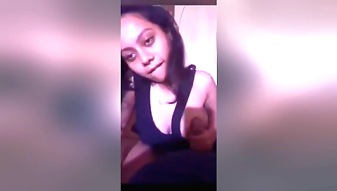 Indian amateur girl gets a handjob on camera in POV