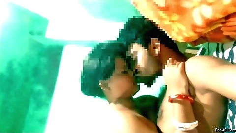 Indian hottie with a perfect body is fucking her friend