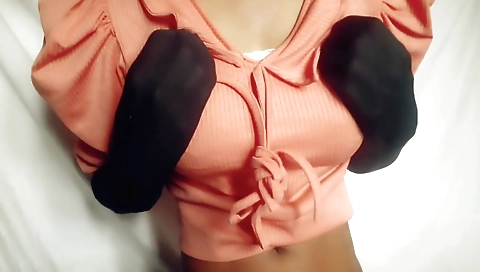 Hot tamil girl masturbating on her computer on computer