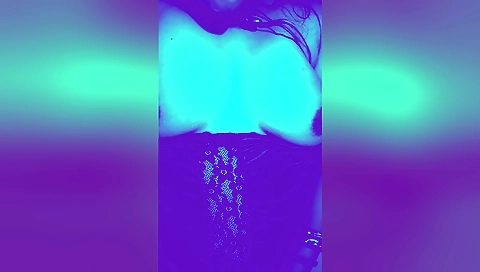 Solo indian female is wearing sexy top and showing off her curves