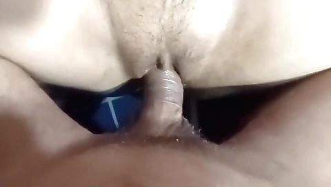 Indian girlfriend fucks her husband and ends with creampie