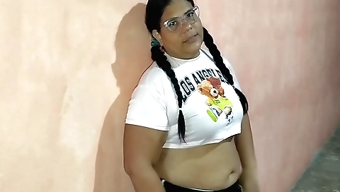 Thick mature milf 18+ with tattooed body is having sex