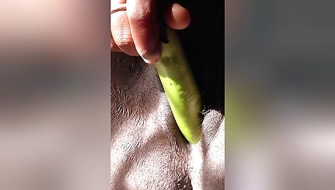 Mallu masturbates in bed room with her own hairy pussy