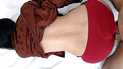 Indian girl with big boobs gets fucked doggy style
