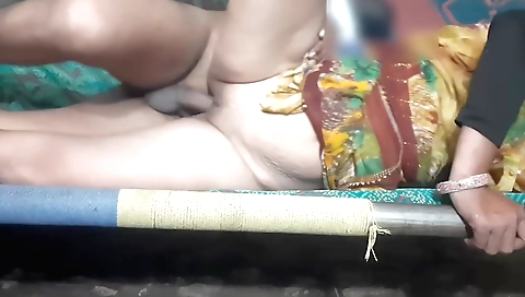 Indian chick with small boobs fucked by his big cock