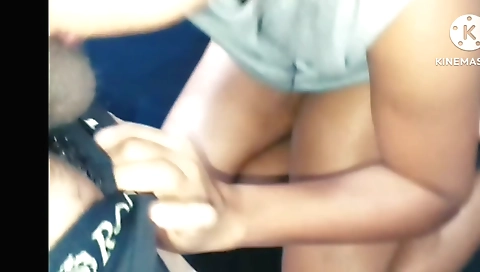 Indian amateur blonde gets a blowjob and a tight dildo