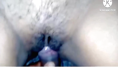 Indian hottie jerks off and gets fucked hard by friend
