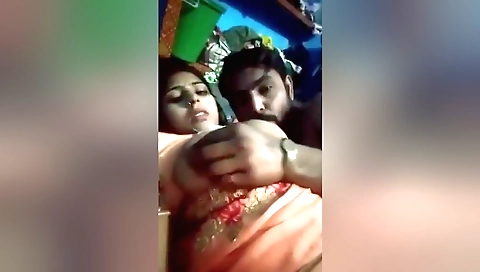 Busty indian girl 18+ enjoys sex with her husband 18+