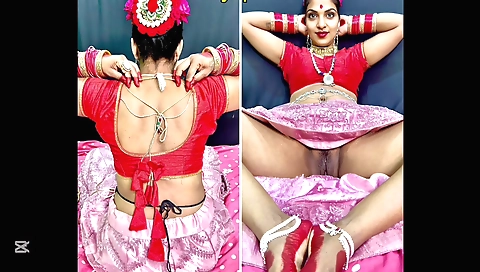Creampie of a brunette in doggy position in homemade vid