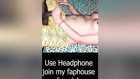 Indian video with a hot brunette girl and some love