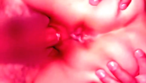 Wife makes her husband get hard in the bed with a blow job