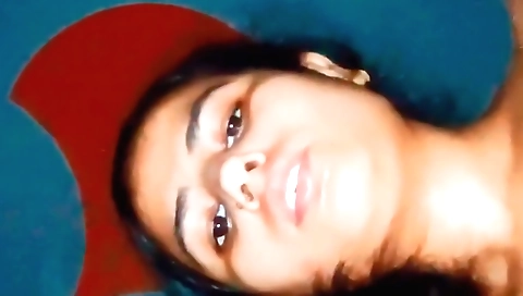 Indian amateur sex video with a brunette in stockings