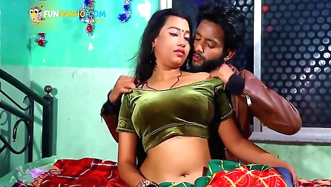 Indian babe is in the nude in a sensual short film