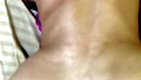Hot amateur brunette hag masturbating with her hands