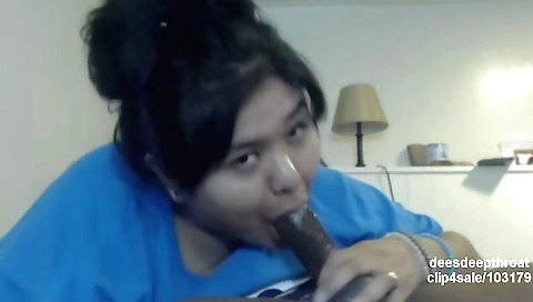 Sexy brunette with big ass sucking and getting her ass stuffed